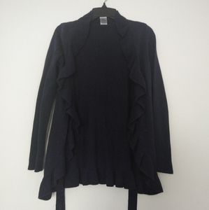 Girls Sweater with ruffle detail